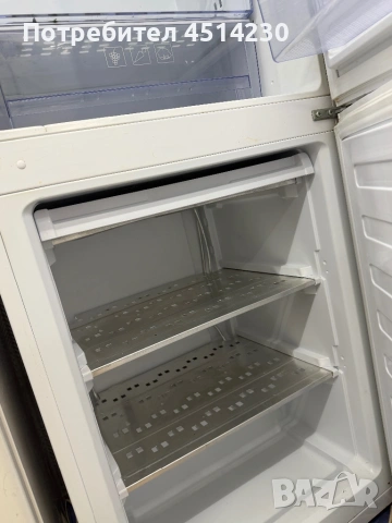 Хладилник с фризер Beko 180х60 работещ, снимка 4 - Хладилници - 53863264