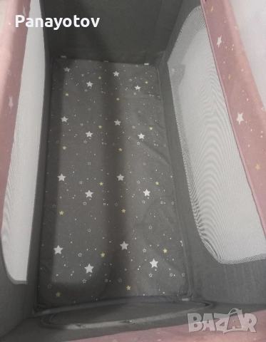 Бебешка кошара 2 нива + матрак , снимка 7 - Бебешки легла и матраци - 51683198