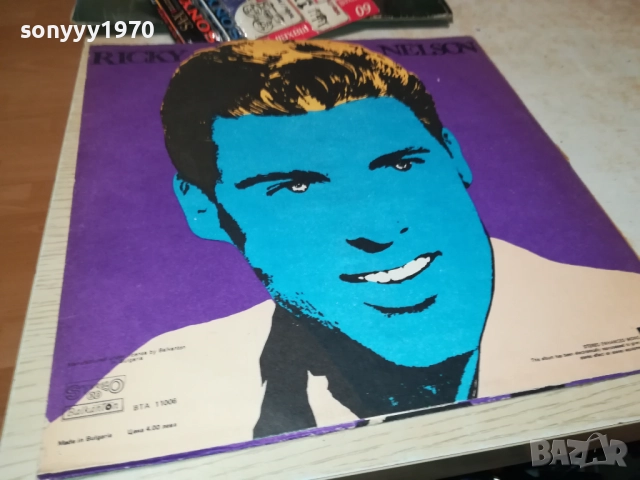 RICKY NELSON-ИДЕАЛНА ПЛОЧА 1510251851, снимка 11 - Грамофонни плочи - 52066394