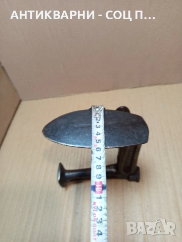 Соц Стара Обущарска Наковалня 2.200кг. НОМЕР 718., снимка 11 - Антикварни и старинни предмети - 53513641