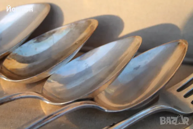 Сребърни вилици и лъжици , снимка 5 - Прибори за хранене, готвене и сервиране - 47854037