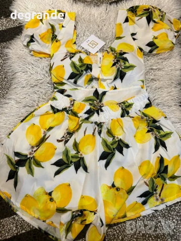 🍋Дамски комплект с лимони🍋 