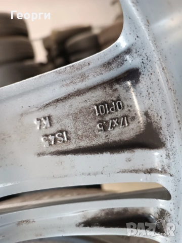 4бр.алуминиева джанта 17 цола за Opel 5x115, снимка 4 - Гуми и джанти - 53666536