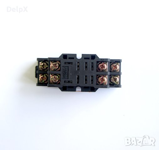 Цокъл за реле NRG51, DIN шина 8pin, снимка 1