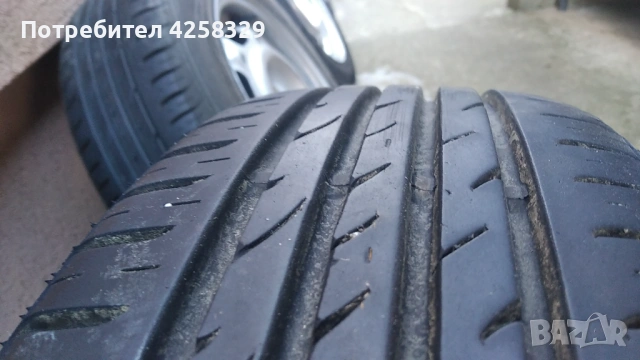 Железни джанти със летни гуми за поло 6n2  шкода Сеат., снимка 9 - Гуми и джанти - 53667313