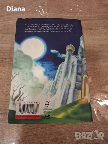 Harry Potter and the Deathly Hollows JK Rowling Hardcover English , снимка 2 - Детски книжки - 53574398