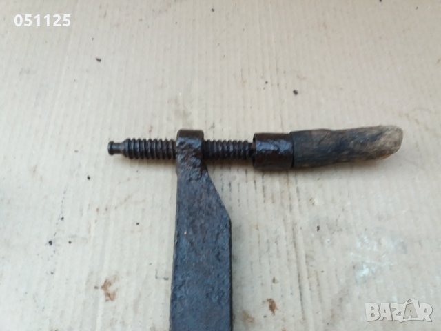 стара масивна стяга, менгеме, преса , снимка 5 - Антикварни и старинни предмети - 35800946