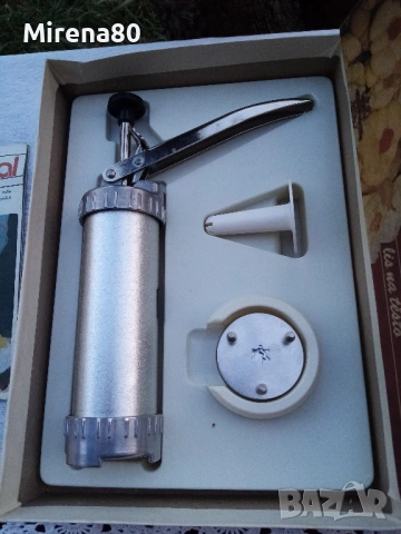 Ретро шприц за тесто - Чехословакия - нов !, снимка 2 - Други - 53698343