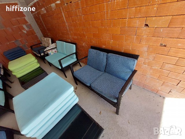 Комплект от маса , диван и два стола, снимка 4 - Градински мебели, декорация  - 35929204