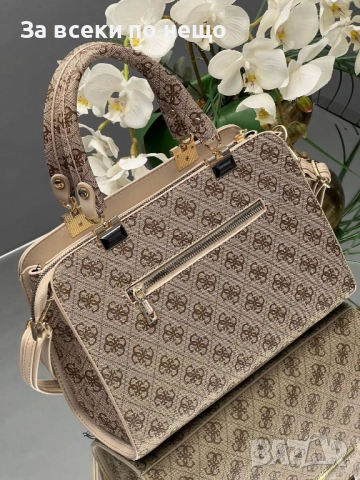 Guess Дамска Чанта - Налични Различни Цветове Код E867, снимка 10 - Чанти - 51752419