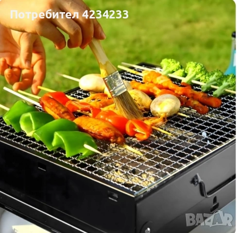 Сгъваема преносима градинска скара, снимка 2 - Други стоки за дома - 53671948