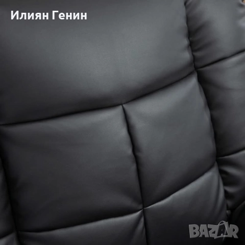 Масажен стол HOMCOM, с регулируема облегалка, 8 вибрационни точки, функция за накланяне, изкуствена , снимка 13 - Столове - 52522554