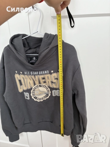 НОВ с етикет Converse суичър 10–12 г. , снимка 3 - Детски анцузи и суичери - 56271965