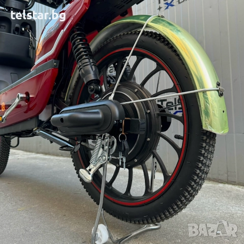 Електрически карго скутер TANK BALKAN TELSTAR 1500W 60V 23Ah с двойна седалка, възможност за педали , снимка 14 - Мотоциклети и мототехника - 52426481