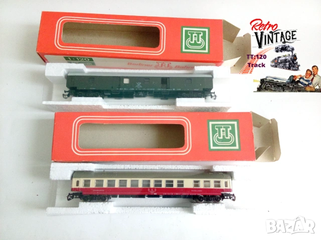 Влакчета локомотиви вагони Мащаб ТТ, снимка 18 - Колекции - 53444734