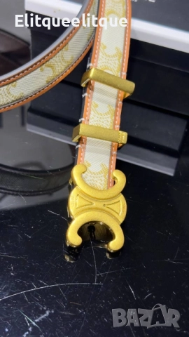 колани от естествена кожа в кутия celine, снимка 4 - Колани - 52237625