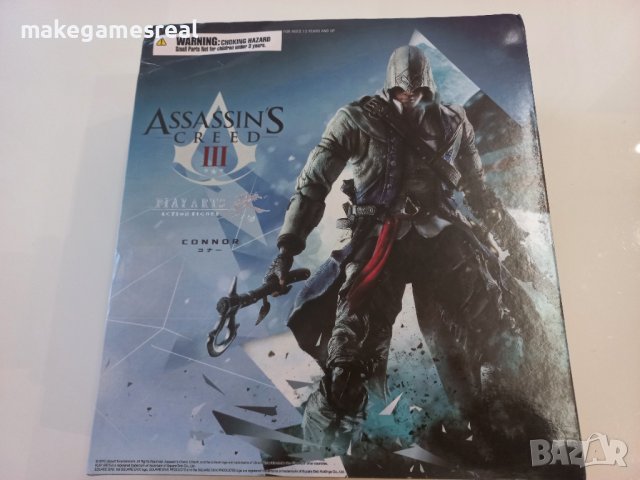 Екшън фигура Assassin`s Creed III - Connor, снимка 4 - Аксесоари - 39841197