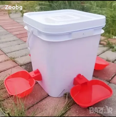 екстра голям размер поилки за кокошки и пуйки, снимка 3 - За селскостопански - 50146338