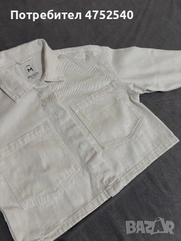 Бяло дънково яке – ново