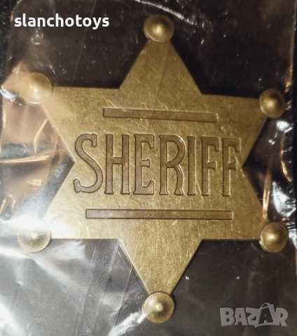 Полицейска шапка,полицейска значка, шерифска значка, снимка 5 - Други - 46456662