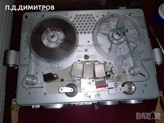  портативен ролков магнетофон Nagra IS. , снимка 7 - Радиокасетофони, транзистори - 53602396