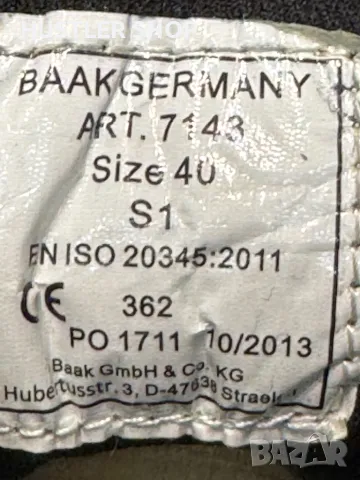 Работни обувки BAAK.Номер 40, снимка 7 - Други - 50292006
