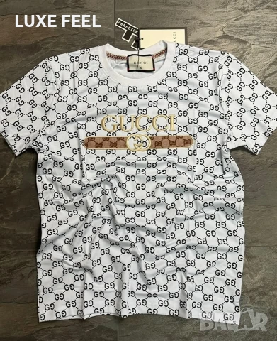 GUCCI 🔹Мъжки Тениски , снимка 2 - Тениски - 53692639
