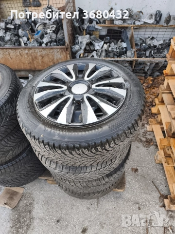 Джанти със зимни гуми , снимка 2 - Гуми и джанти - 52797956