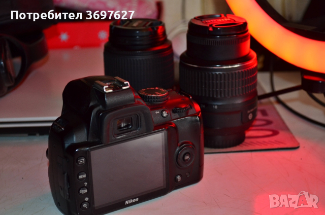 Nikon D3000, снимка 3 - Фотоапарати - 44671887