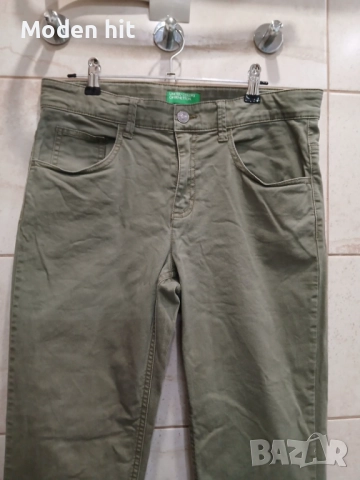 Benetton дънков панталон за тийнеджър до 176 см., снимка 3 - Детски панталони и дънки - 52451412