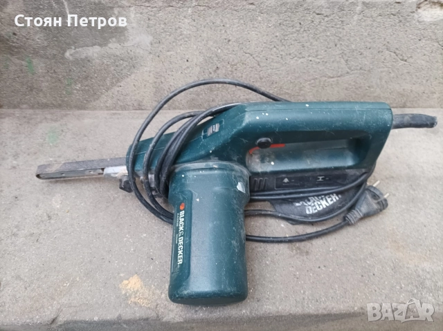  Лентова шлайфмашина-пила Black & Decker , снимка 9 - Други инструменти - 52913465