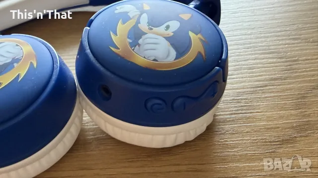 Слушалки OTL Sonic the Hedgehog, безжични, Bluetooth, микрофон, честотен диапазон от 20Hz до 30KHz, , снимка 12 - Bluetooth слушалки - 55921832