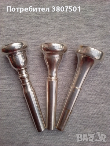 Мундщуци за тромпет, снимка 2 - Духови инструменти - 51725978