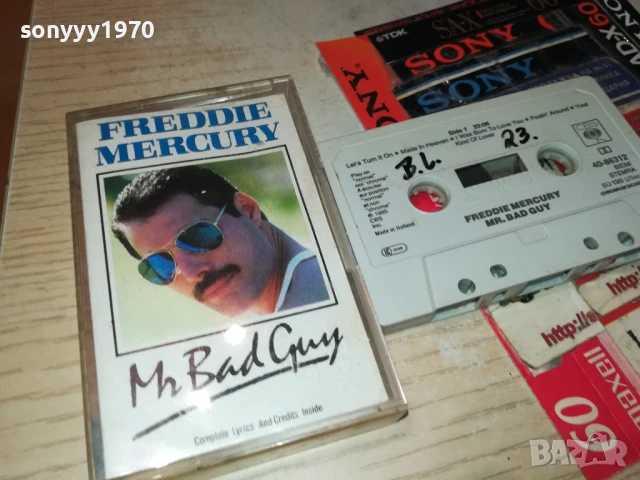 FREDDIE MERCURY-ORIGINAL TAPE 1508251844, снимка 3 - Аудио касети - 51378548
