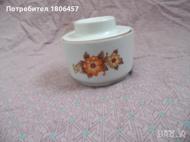 порцеланова захарница 2, снимка 8 - Антикварни и старинни предмети - 36325938