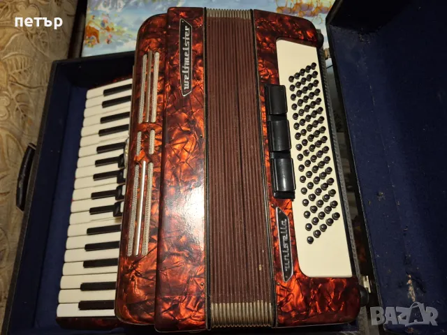 Акордеон Велтмайстер Унистела 80баса, снимка 4 - Акордеони - 47907600