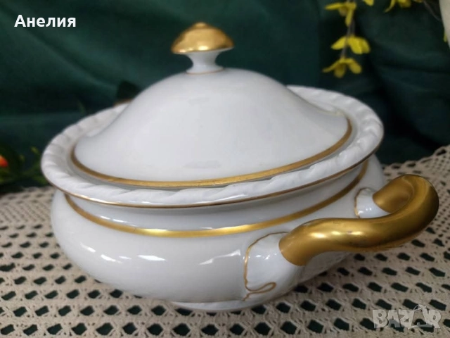 Бели- прекрасни, нови! Стил от 1934 год.! , снимка 4 - Чинии - 51752525