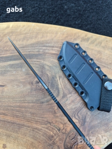 Фиксиран нож Benchmade Adamas с тактическа кания 375BK, снимка 7 - Ножове - 52117315