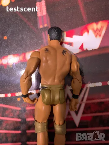 Екшън фигура WWE Alberto del Rio Алберто дел Рио Mattel Super Strikers играчка figure, снимка 6 - Фигурки - 48508977