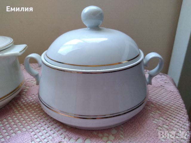Български порцеланови супници, снимка 3 - Сервизи - 40726927