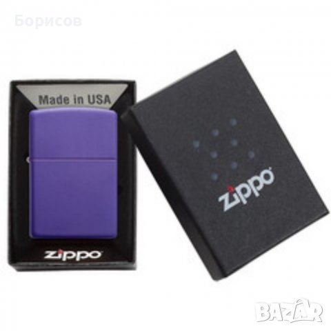 Запалка Zippo Classic Purple Matte, снимка 2 - Подаръци за жени - 39896079