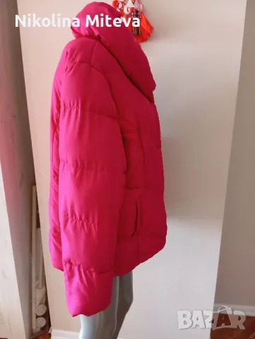 Дамско цикламено яке, снимка 3 - Якета - 49391987