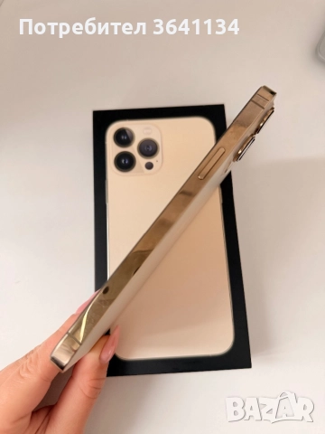 13 pro max 256GB Gold , снимка 3 - Apple iPhone - 52440124