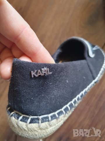 Karl Lagerfeld N36 еспадрили, снимка 8 - Дамски ежедневни обувки - 44143064
