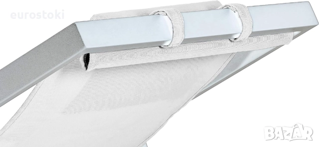 Сгъваем алуминиев шезлонг Duramax Newport,  накланяща се седалка с удобна облегалка за глава, сгъвае, снимка 6 - Градински мебели, декорация  - 51784842