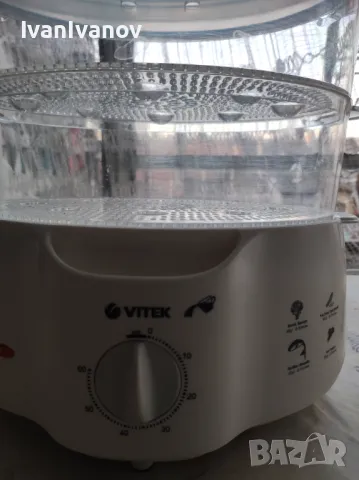 Пароварка Vitek, нова, надписи на английски и руски, снимка 3 - Уреди за готвене на пара - 50006324