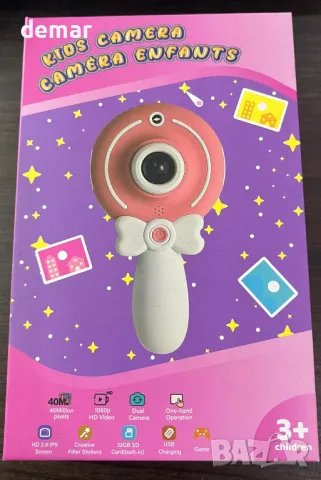 TEKFUN детска камера за момичета от 3 до 9 години, снимка 5 - Други - 49794028