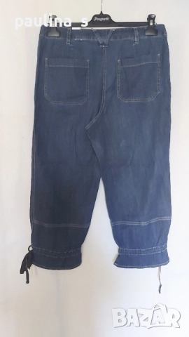 Пет различни броя / Винтидж дамски дънкови бермуди тип потури / шалвари , снимка 8 - Къси панталони и бермуди - 51510245