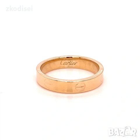 Златен дамски пръстен Cartier 1,15гр. размер:53 14кр. проба:585 модел:37749-3