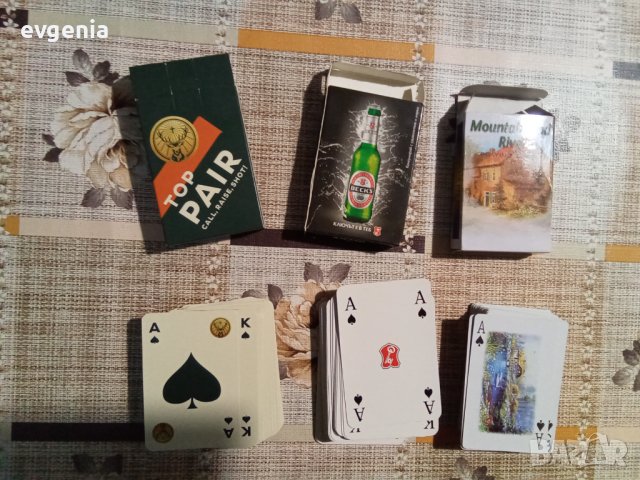 Карти , снимка 3 - Карти за игра - 41399991